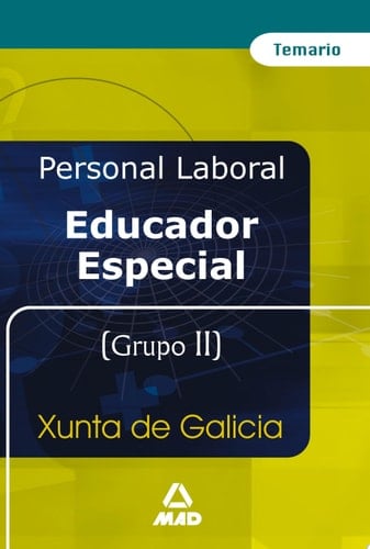 Educador especial de la xunta de galicia. Temario