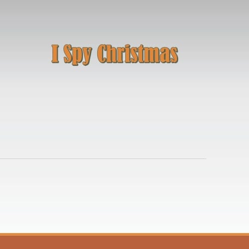 I Spy Christmas: i spy christmas activity book for kids ages 4-8