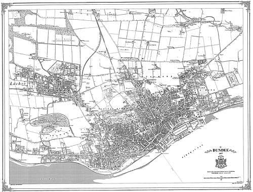 Dundee 1857 Map