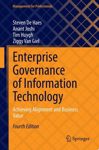Enterprise Governance of Information Technology