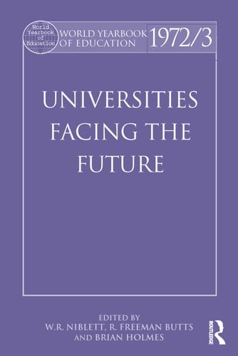 World Yearbook of Education 1972/3