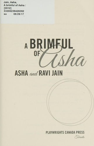 A Brimful of Asha