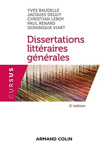 Dissertations littéraires générales