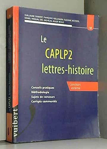 Le CAPLP2 lettres-histoire concours externe