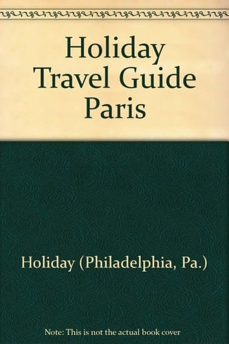 Travel Guide Paris,1982