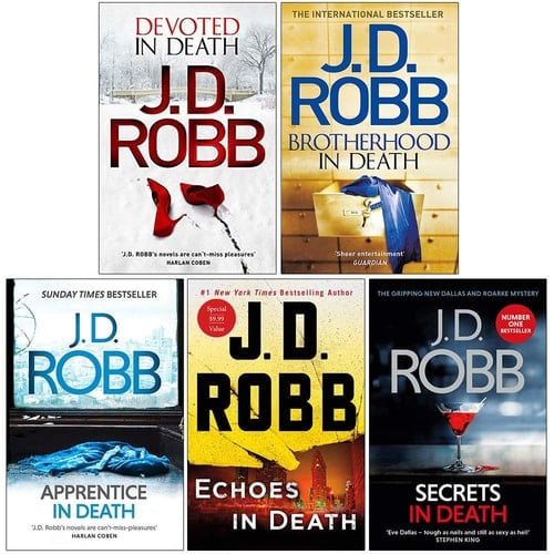 Jd Robb Death Series 9- Books 41-45: 5 Books Collection Set