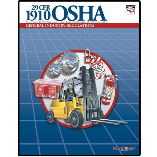 1910 Osha General Industry Regulations Book