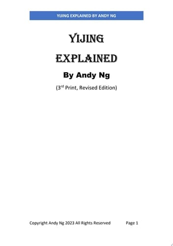Yijing Explained Empower Your Life with the Timeless Wisdom of Yijing (I Ching)