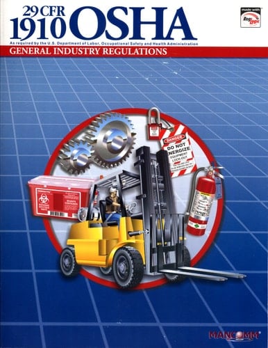 1910 OSHA General Industry Regulation Book