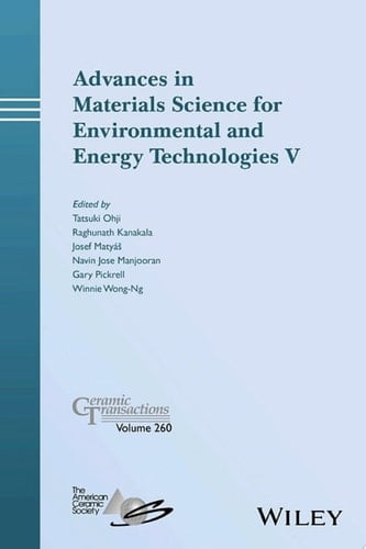 Advances in Materials Science for Environmental and Energy Technologies V