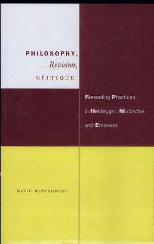 Philosophy, Revision, Critique