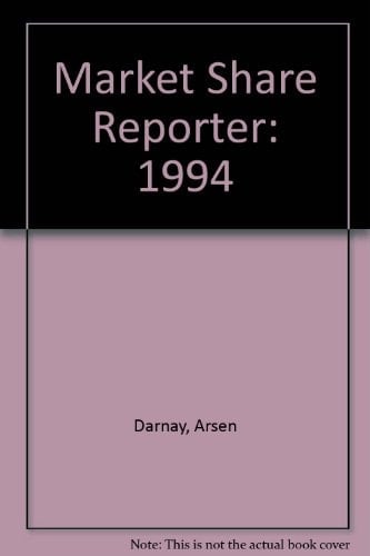 Market Share Reporter, 1994