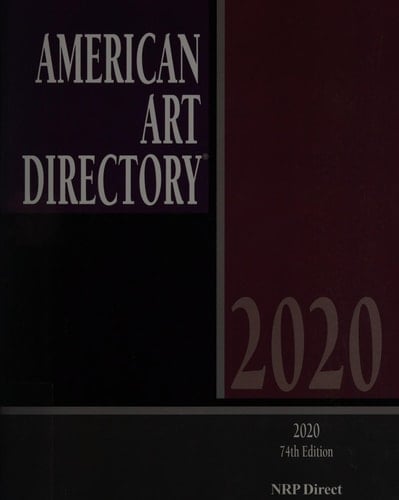 American Art Directory 74th Edition 2020