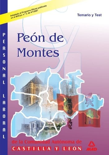 Peon de montes.Junta de castilla y leon. Temario y test