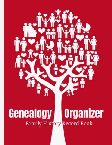 Genealogy Organizer : Genealogy workbook organizer for family, genealogy organizer , family tree memory keeper, genealogy organizer log book, genealogy organizer book for our family