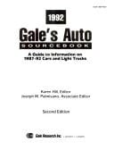 Gale's Auto Sourcebook 2