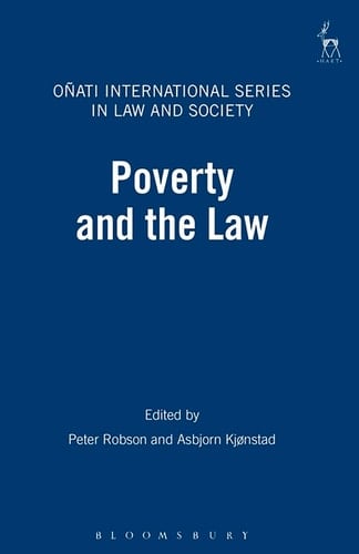 Poverty and the Law (Oñati International Series in Law and Society)