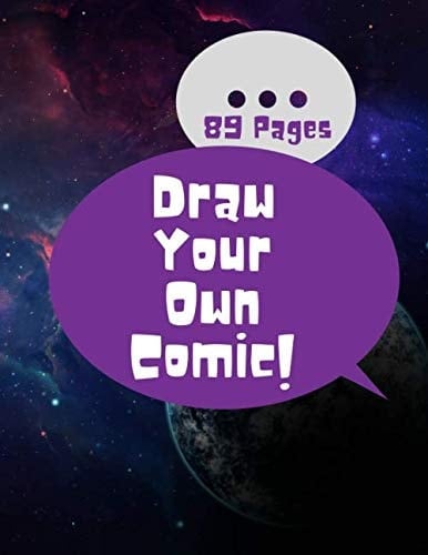 Draw Your Own Comic: 89 Page Blank Comic Book 8.5x11 (Blank Comic Journal)
