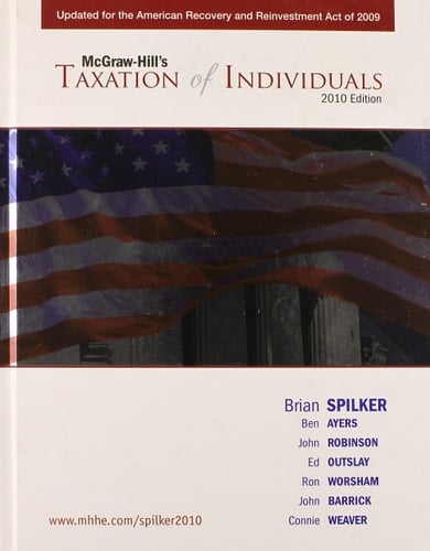 REVISED Taxation of Individuals 2010 edition