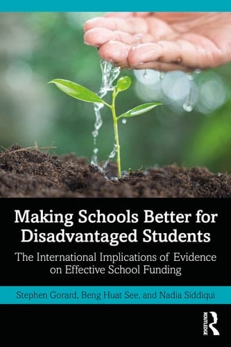 Making Schools Better for Disadvantaged Students The International Implications of Evidence on Effective School Funding