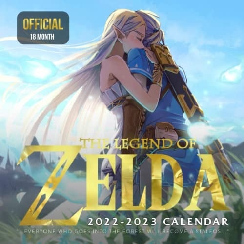 The Legẹnd of Zẹlda: Video Game Calendar 2022 - Games calendar 2022-2023 18 months- Planner Gifts boys girls kids and all Fans (Kalendar Calendario Calendrier).15