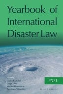Yearbook of International Disaster Law Volume 4 (2021)