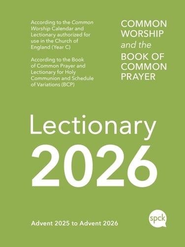 Common Worship Lectionary Spiral-Bound 2026