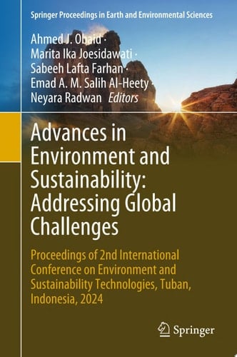 Advances in Environment and Sustainability: Addressing Global Challenges