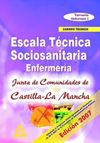 Escala técnico sanitaria. Temario parte específica volumen i de la junta de comunidades de castilla la mancha.