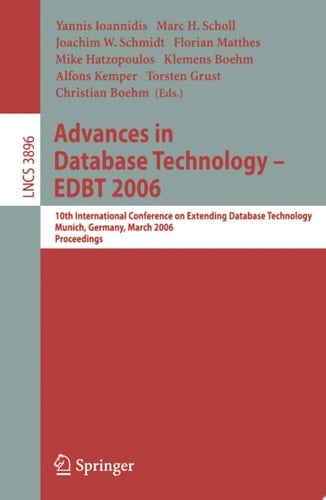 Advances in Database Technology - EDBT 2006