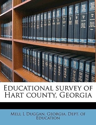 Educational survey of Hart county, Georgia