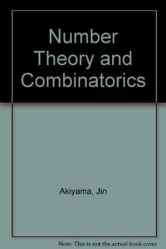 Number Theory and Combinatorics: Japan 1984