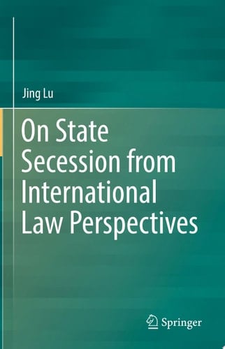 On State Secession from International Law Perspectives