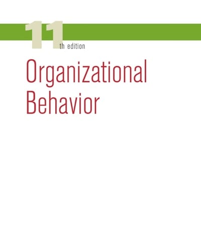 Organizational Behavior