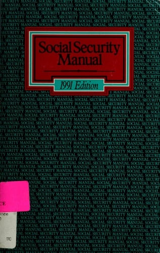 Social Security Manual, 1991