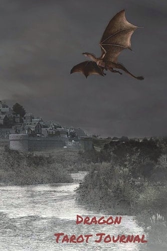 Dragon Tarot Journal Travel Tarot Journal. 100 Pages in This 6x9 Mini Journal That Includes Card of the Day, Three Card Reading and a Quick Reference Section