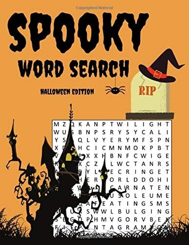 SPOOKY WORD SEARCH - Halloween Edition!
