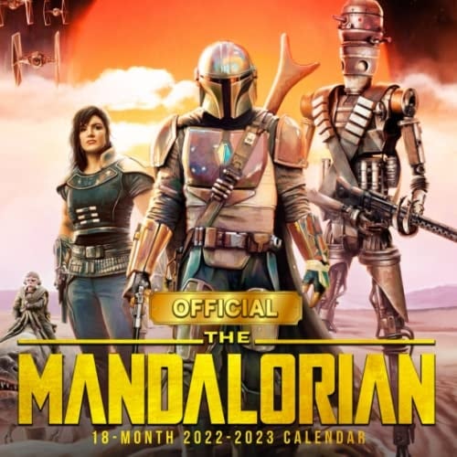 The Mandalorịan 2022 Calendar: OFFICIAL Calendar 2022, TV series & movie films calendar 2022-2023. Calendar planner 2022-2023. GIFTS, Decor for ... 18 monthly. Kalendar Calendario Calendrier. 5