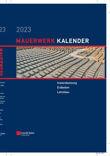 Mauerwerk-Kalender 2023