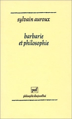 Barbarie et philosophie