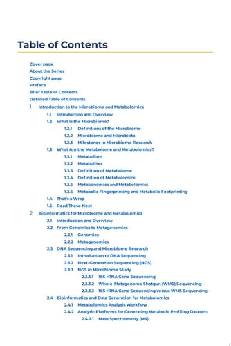 An Integrated Analysis of Microbiomes and Metabolomics
