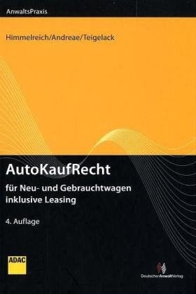 AutoKaufRecht für Neu- und Gebrauchtwagen inklusive Leasing