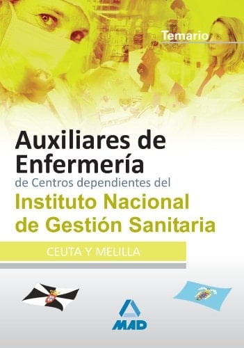 Auxiliares de enfermería de centros dependientes del instituto nacional de gestión sanitaria. Temario
