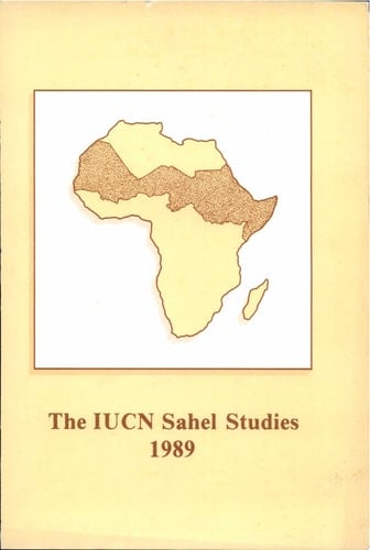 The IUCN Sahel Studies 1989