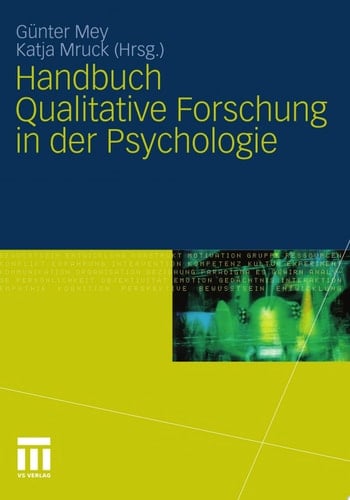 Handbuch Qualitative Forschung in der Psychologie