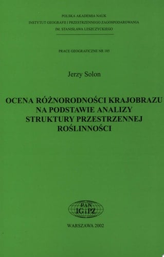 Ocena różnorodności krajobrazu na podstawie analizy struktury przestrzennej roślinności