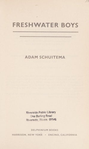 Freshwater Boys: Stories