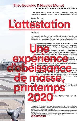 L'attestation une expérience d'obéissance de masse, printemps 2020