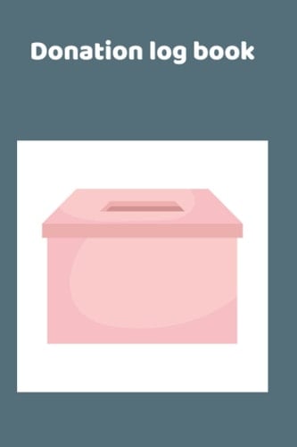 Donation log book: Donation tracker for charities, Non Profit Organisation & Churches