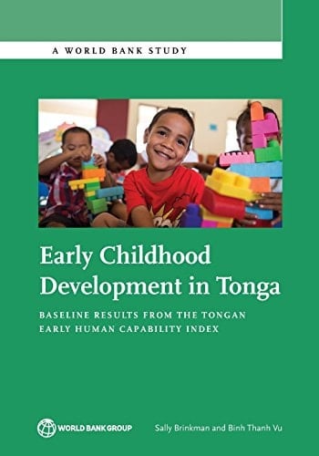 Early Childhood Development in Tonga Baseline Results from the Tongan Early Human Capability Index